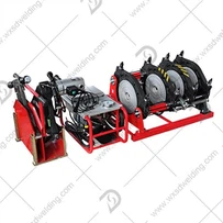 ΥΔΡΑΥΛΙΚΗ μηχανή συγκόλλησης τήξης γλουτών σωλήνων HDPE