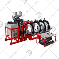 HDPE μηχανή τήξης γλουτών συγκόλλησης σωλήνων